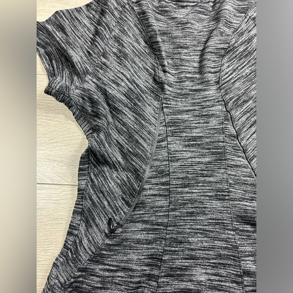 Lululemon &go Where-To Midi Dress Heathered Black - Picture 9 of 14
